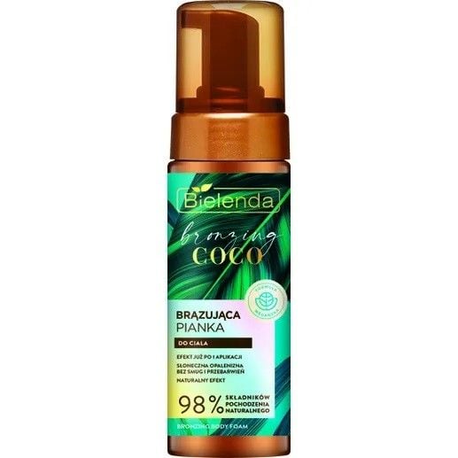 Bielenda Bronzing Coco Brązująca pianka do ciała, 150ml zdjęcie 1