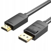 Kabel DisplayPort HDMI Vention 3m 1080p DO Monitora i Projektora