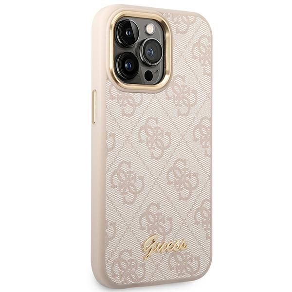 Etui Guess do iPhone 14 Pro Max, Różowy zdjęcie 4