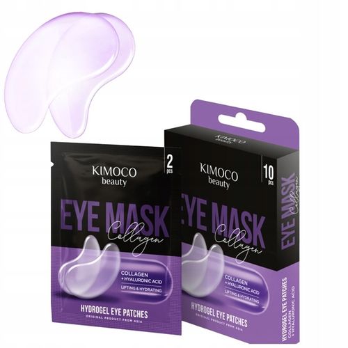 Zestaw maseczek hydrożelowych pod oczy na usta KIMOCO koreańska na Arena.pl