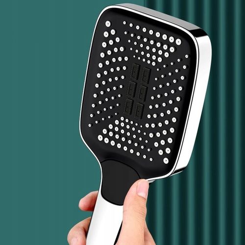 Słuchawka prysznicowa natryskowa 3 funkcje ekologiczna ANTICALC chrom na Arena.pl