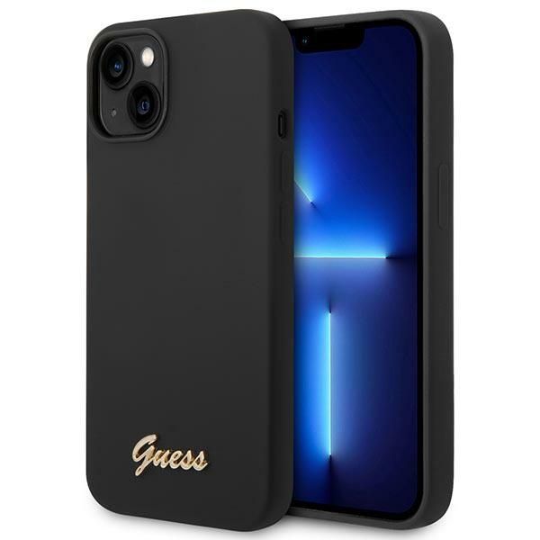 Etui Guess do iPhone 15 Plus, iPhone 14 Plus, Czarny zdjęcie 1