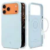 Etui Spigen Silicone Fit MagSafe na iPhone 17 Pro Max - niebieskie
