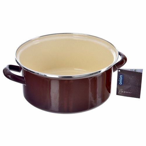 Garnek emaliowany BROWN 24 cm, 4 l na Arena.pl