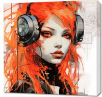 Obraz 70x70cm Rytm Metropolii