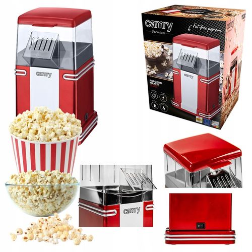 AUTOMAT DO POPCORNU MASZYNA BEZ TŁUSZCZU CR 4480 na Arena.pl