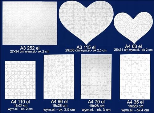 Puzzle ROBLOX A3 252el z Własnym Nadrukiem Dowolne IMIĘ Pudełko na Arena.pl