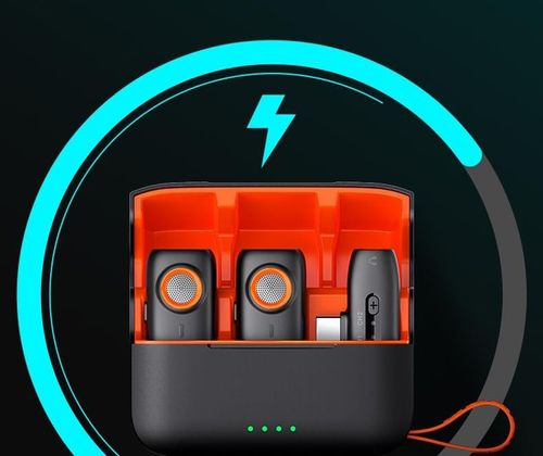 Mikrofon bezprzewodowy Hohem Lavalier Mic-01 (1 TX + 1 RX) Czarny, USB-C na Arena.pl