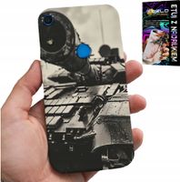 ETUI DO HUAWEI Y6S - CZOŁG POJAZDY WOJSKOWE MILITARIA + SZKŁO