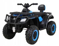 2X QUAD DLA DZIECI na akumulator XT-Speed napęd 4x4 tablica imienna 4x80W