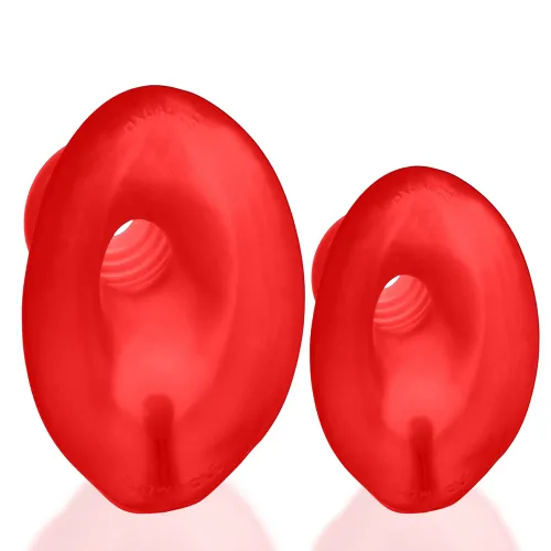 oxballs glowhole-2 plug led morph duży, silikon tpr, czerwony na Arena.pl