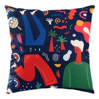 Poszewka dekoracyjna SMR 43x43 Darymex kolorowe rysunki