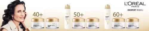 Krem do twarzy 70+ LOreal Ekspert Wieku zestaw na Arena.pl