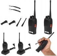 2x KRÓTKOFALÓWKA WALKIE TALKIE BAOFENG PMR do 8 km
