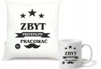 Zestaw PODUSZKA i KUBEK PERSONALIZOWANY prezent różne wzory dla chłopaka