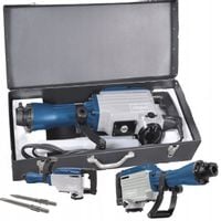 Mocny Młot Udarowy Wyburzeniowy SDS PLUS 2Dłuta Walizka 50J 1,7kW Scheppach