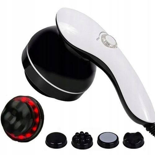 MASAŻER DO CIAŁA WYSZCZUPLAJĄCY ANTYCELLULITOWY PODGRZEWANY 8x KOŃCÓWEK 9w1 na Arena.pl