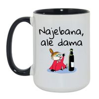 Duży Biało-Czarny 450 ml