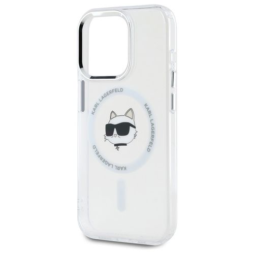 Etui Karl Lagerfeld do iPhone 15 Pro Max, Biały, MagSafe na Arena.pl