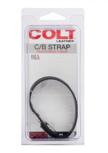 colt leather c/b strap 3 snap black na Arena.pl