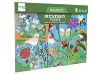 PUZZLE MAGNETYCZNE I GRA 2W1 ROBACZKI