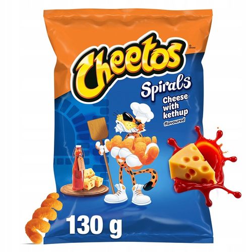 Chrupki chipsy Cheetos kukurydziane zestaw MIX 10 szt+Komin na szyje Gratis na Arena.pl