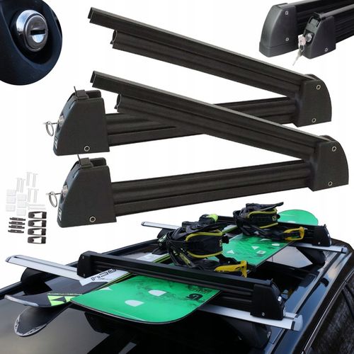 Uchwyt narciarski BAGAŻNIK NA NARTY Ski Lock 3 black 3 par nart 2 deski na Arena.pl