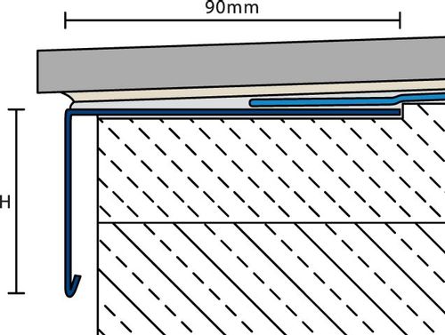 Emaga PK55 Profil aluminiowy balkonowy H=55mm 2.0m na Arena.pl