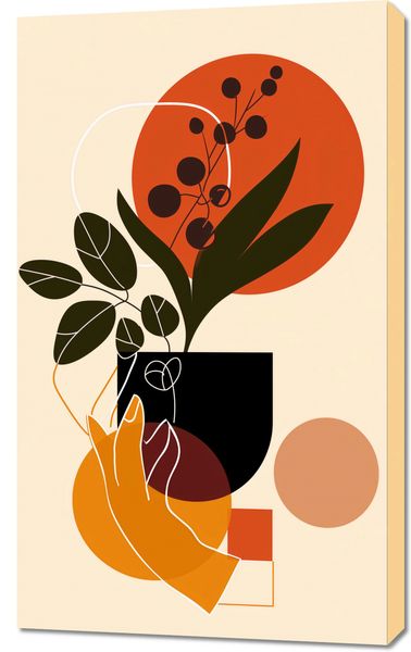 Obraz 60x100cm Dotyk Naturalności zdjęcie 1