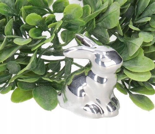 ZAJĄC ZAJĄCZEK CERAMICZNY WIELKANOCNY FIGURKA DO STROIKA na Arena.pl