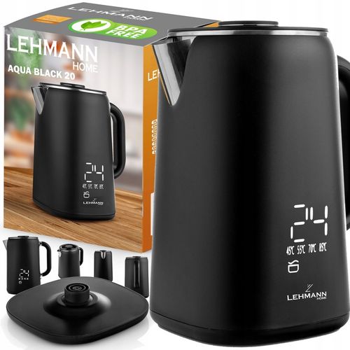 CZAJNIK ELEKTRYCZNY BEZPRZEWODOWY REGULACJA DOTYKOWY WYŚWIETLACZ LED na Arena.pl