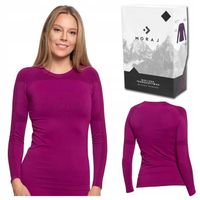 BLUZKA KOSZULKA DAMSKA BIELIZNA TERMOAKTYWNA MORAJ TERMICZNA BEZSZWOWA
