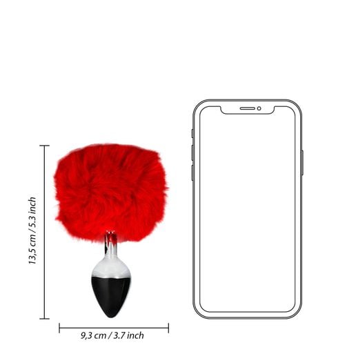 bunny tail with metal butt plug na Arena.pl
