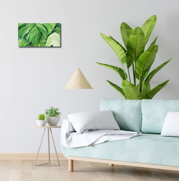 Obraz 40x20cm Tajemnice Liści zdjęcie 2