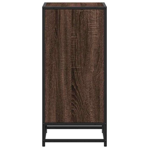 Regał na książki, brązowy dąb, 40x35x76 cm na Arena.pl