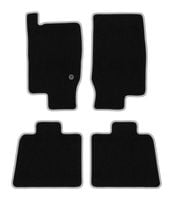Dywaniki welurowe CARLUX-SILVER Ford Explorer czarne/srebrne