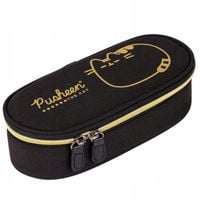 PIORNIK SASZETKA Z KLAPKA PUSHEEN GOLD CZARNY PC-01 MAJEWSKI