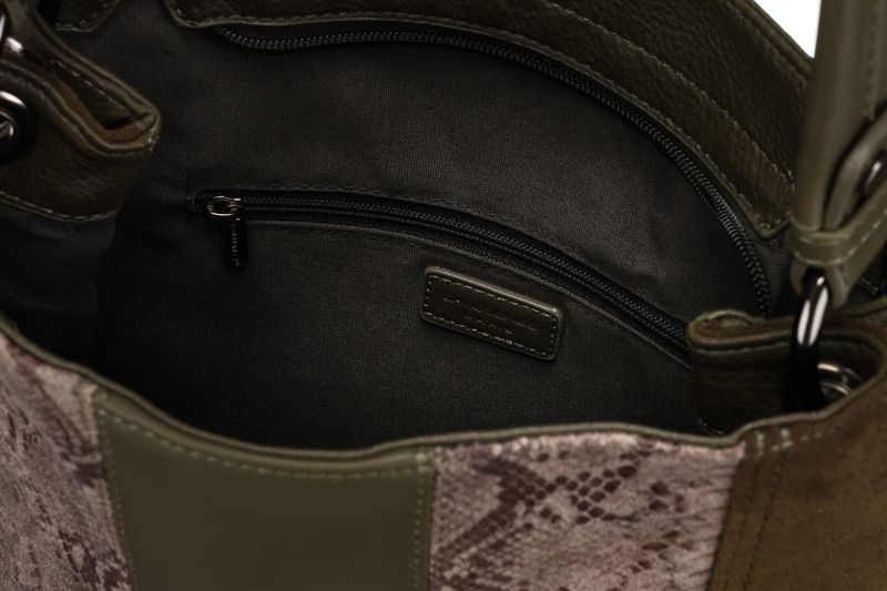 torebka damska 6885-4 khaki zdjęcie 8