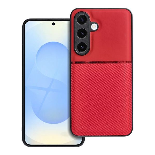 Futerał NOBLE do SAMSUNG S25 czerwony zdjęcie 1