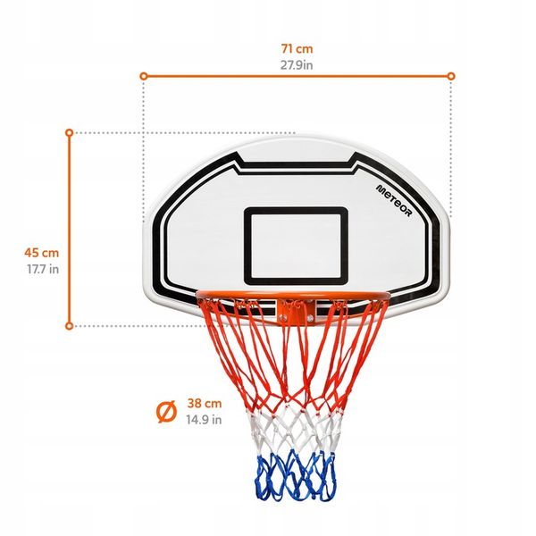 TABLICA DO KOSZYKÓWKI METEOR PHILADELPHIA zdjęcie 7