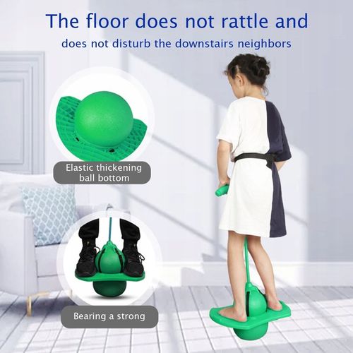 PIŁKA DO SKAKANIA Z RĄCZKĄ DLA DZIECI POGO JUMPER ZABAWKA DO GRANICZEJ na Arena.pl