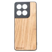 Drewniane Etui Bewood do Motorola Edge 60 / 60 Fusion 5G DĄB