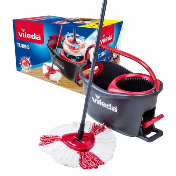 Mop obrotowy Vileda Easy Wring and Clean TURBO zdjęcie 2