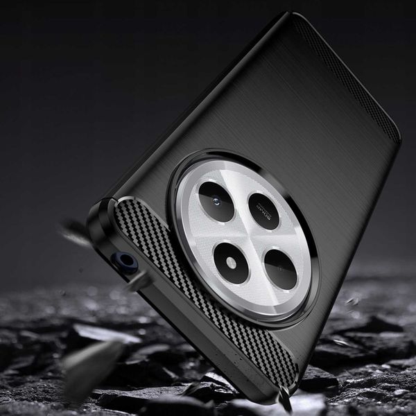 Spacecase Carbon Xiaomi 14C/Poco C75 4G Black zdjęcie 7