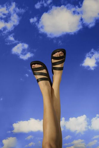 Damskie Lekkie Buty Klapki Crocs Getaway Strappy 209587 Sandal 41-42 na Arena.pl