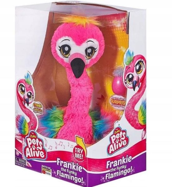 Maskotka Zuru Pets Alive Interaktywny FLaming Flamingo zdjęcie 1
