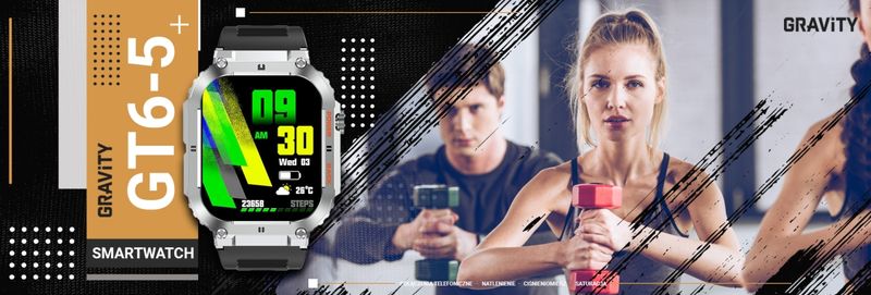 smartwatch gravity gt6-5 zdjęcie 6
