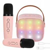 PRZENOŚNY ZESTAW DO KARAOKE BLUETOOTH 5.0 2000mAh