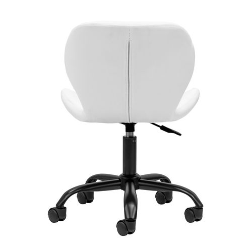 Taboret kosmetyczny QS-06B czarno biały na Arena.pl