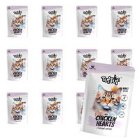 MOKRA KARMA DLA KOTA TufTuf Saszetka mielonka z kurzymi sercami 10x100g